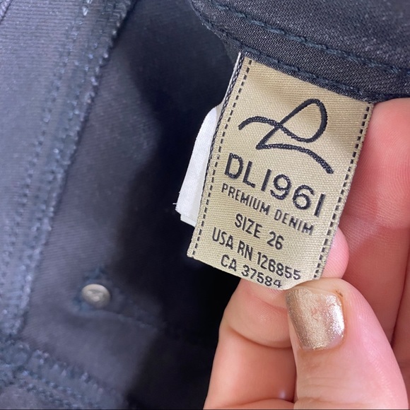 DL1961‎ Riker Emma Legging Black Skinny Jeans 26 - Picture 6 of 8